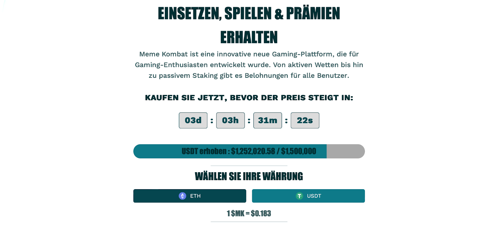 Meme Kombat Presale