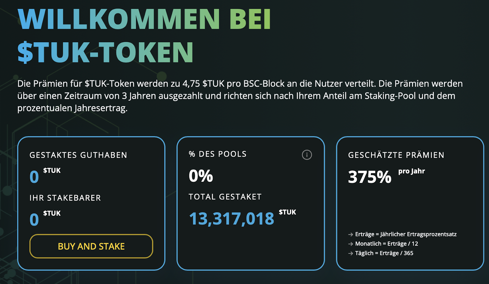 Staking
