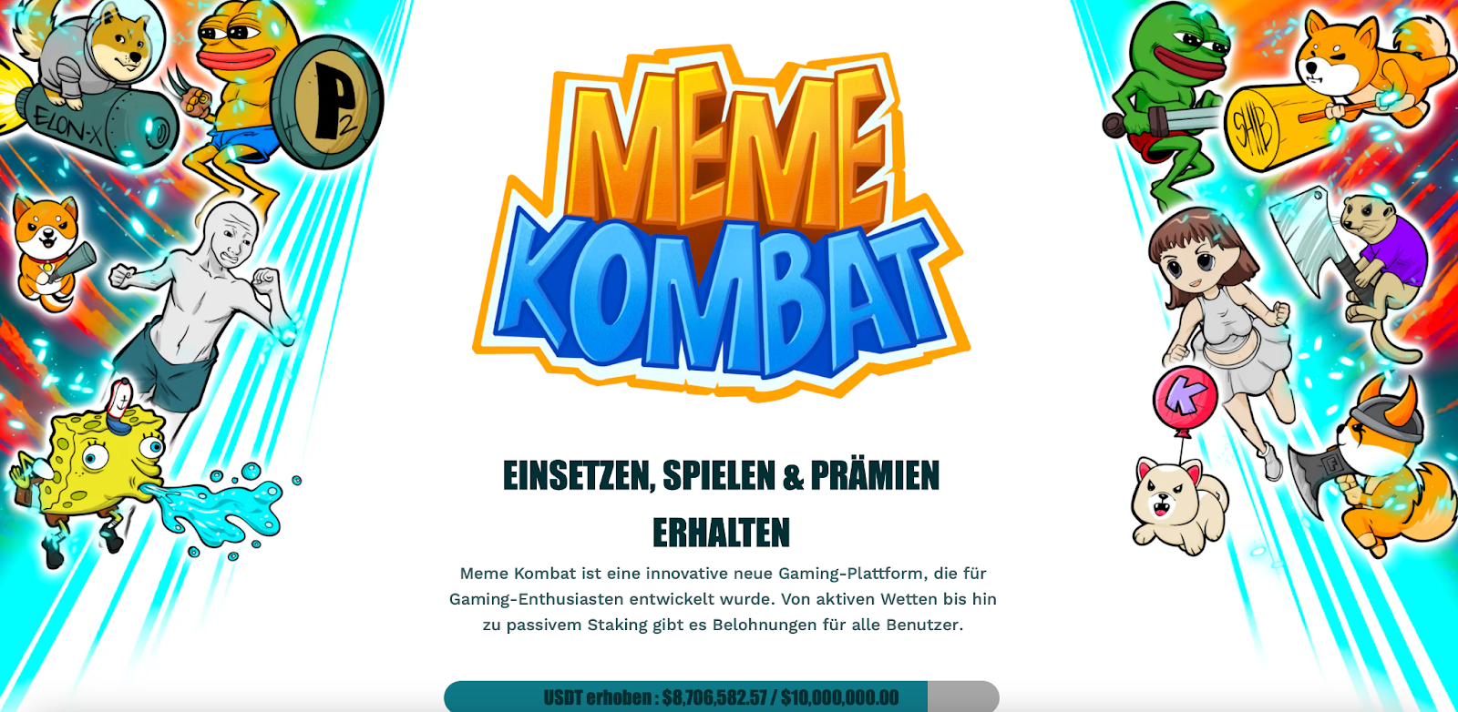 Meme Kombat Website