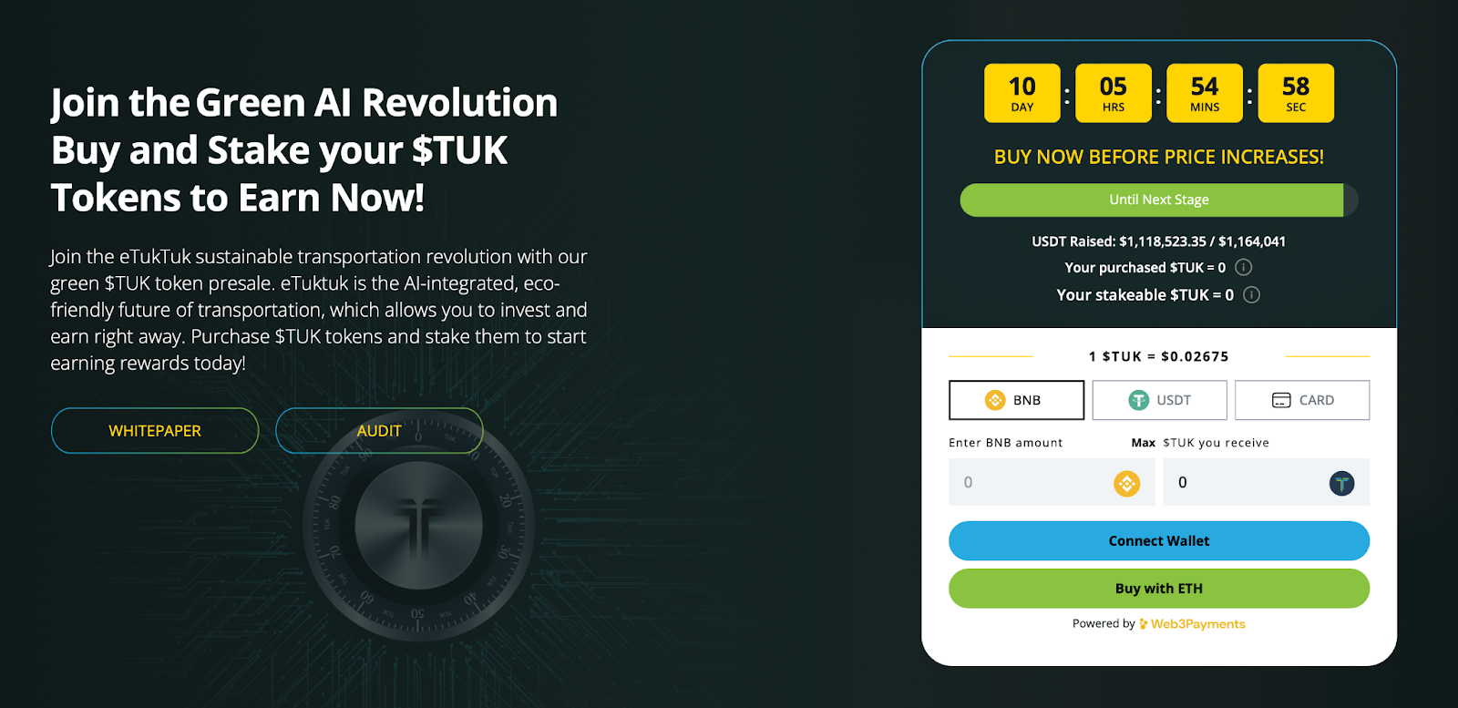 eTukTuk-Website