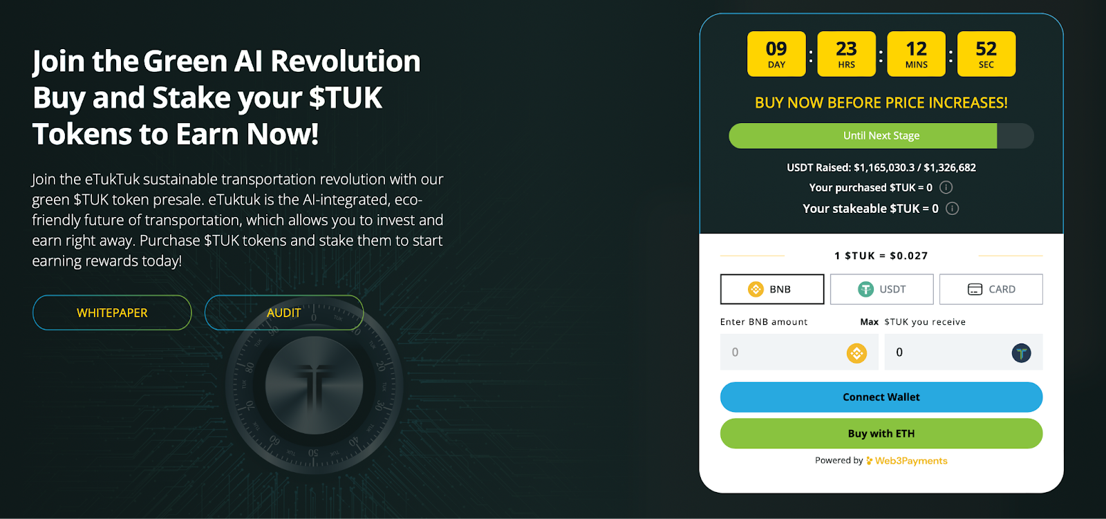 eTukTuk-Website