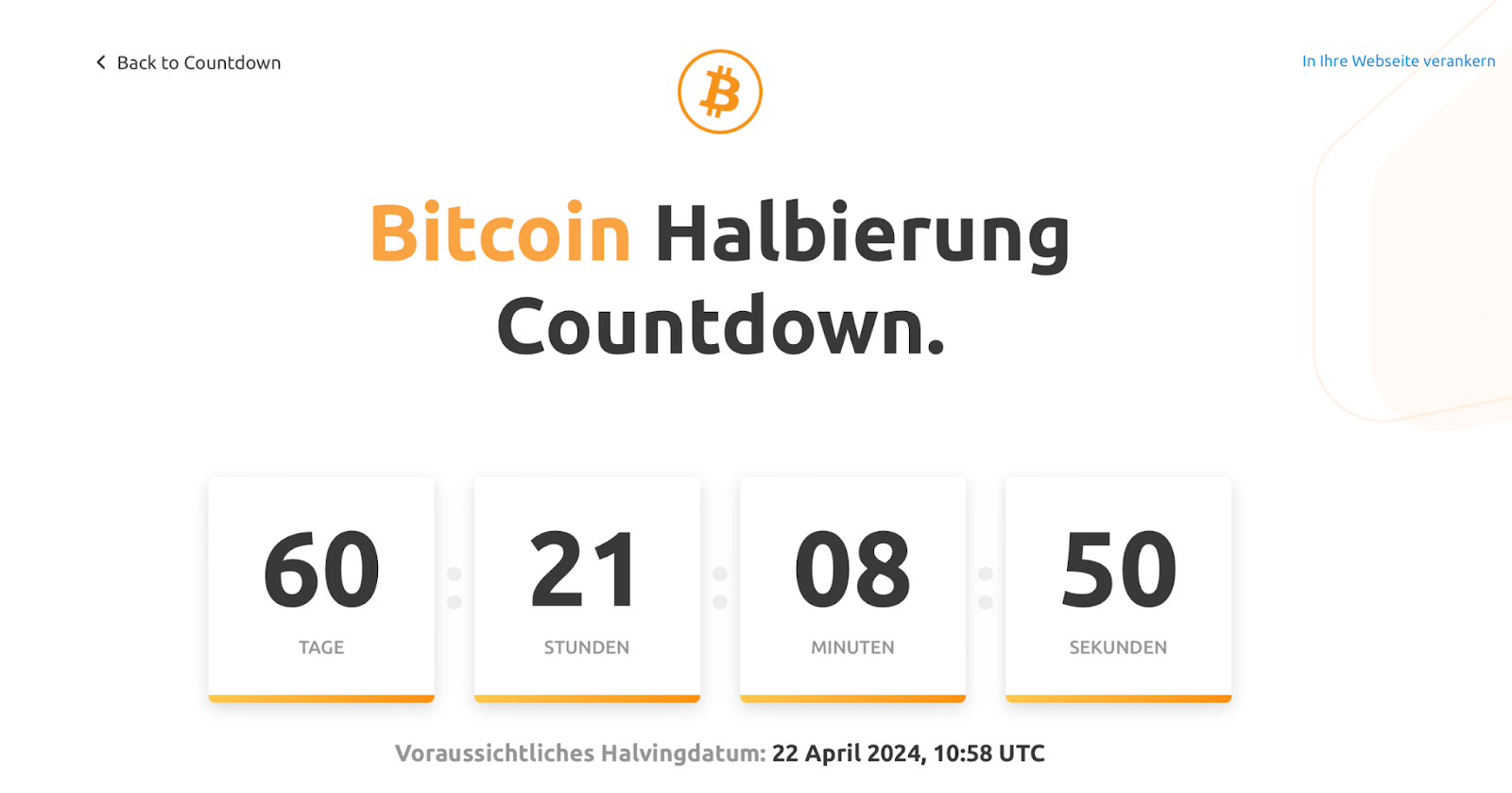 Bitcoin Halving