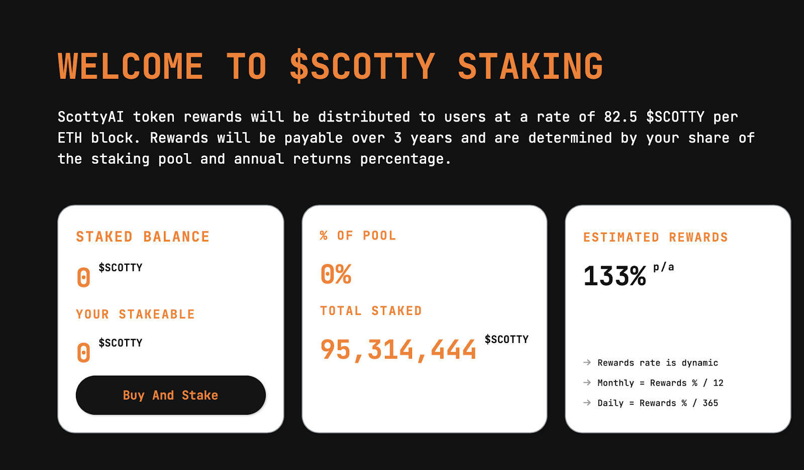 Scotty Staking