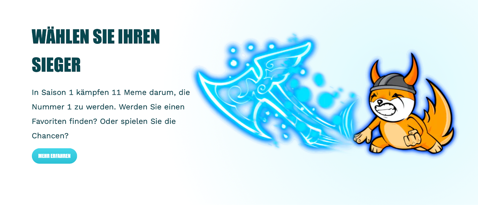 Wähle einen Sieger