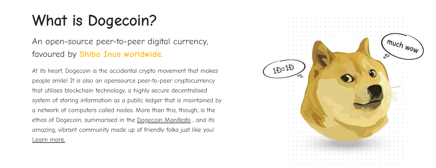 Dogecoin Erklärung