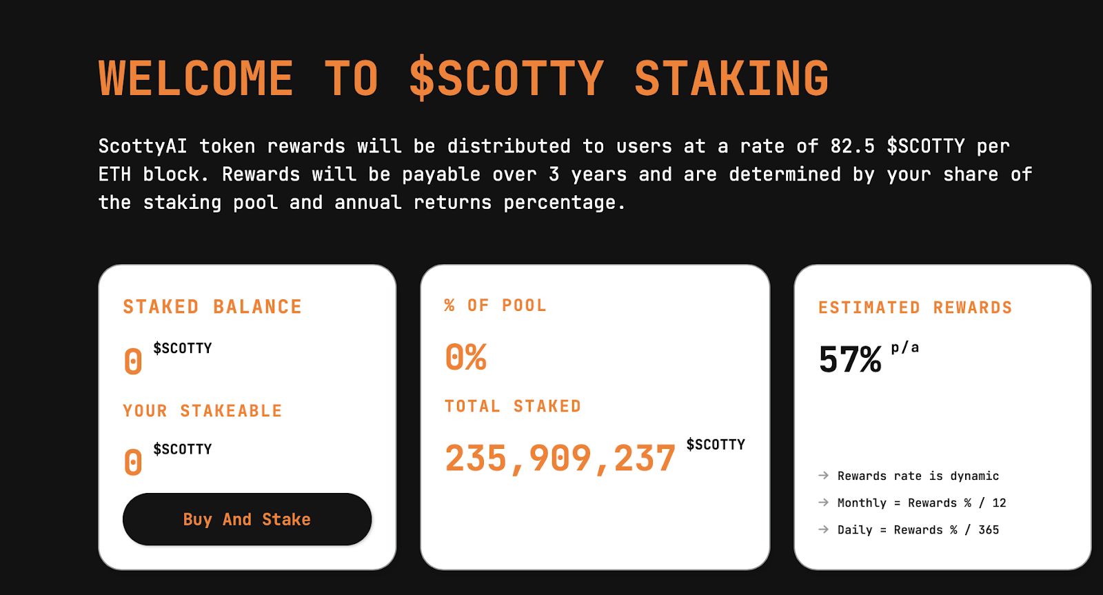 Scotty Staking