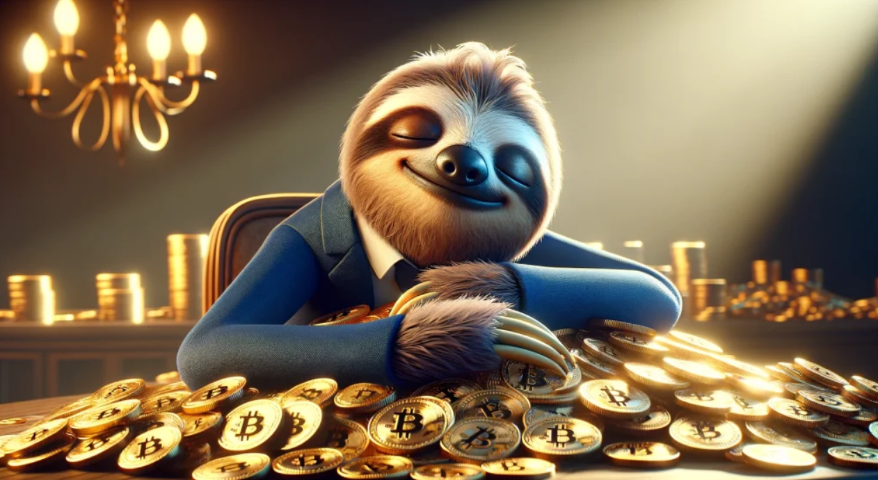 Solthana Faultier auf Bitcoin