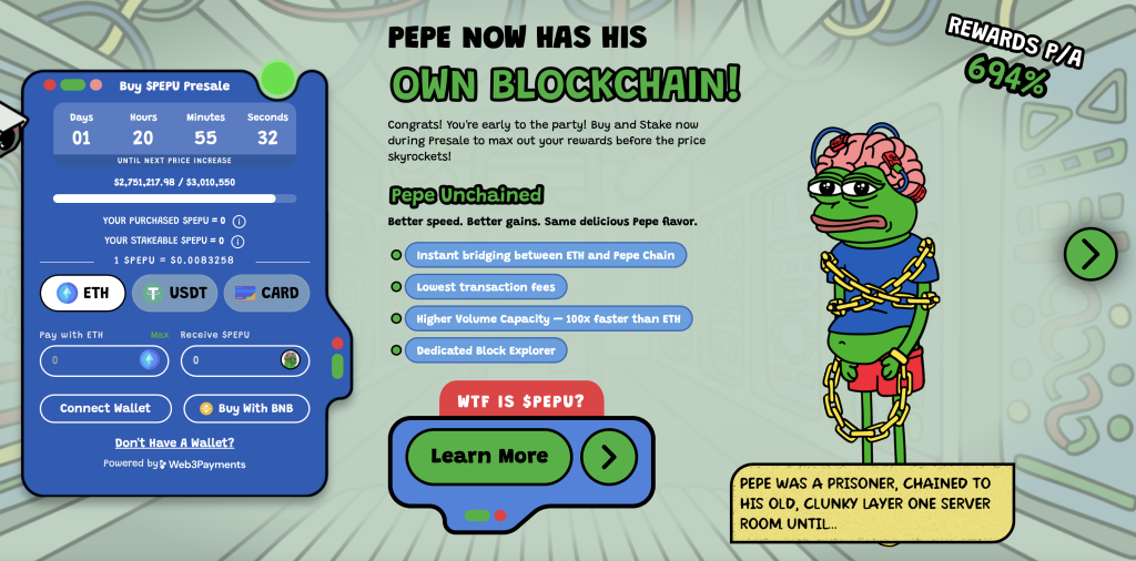 Pepe Unchained