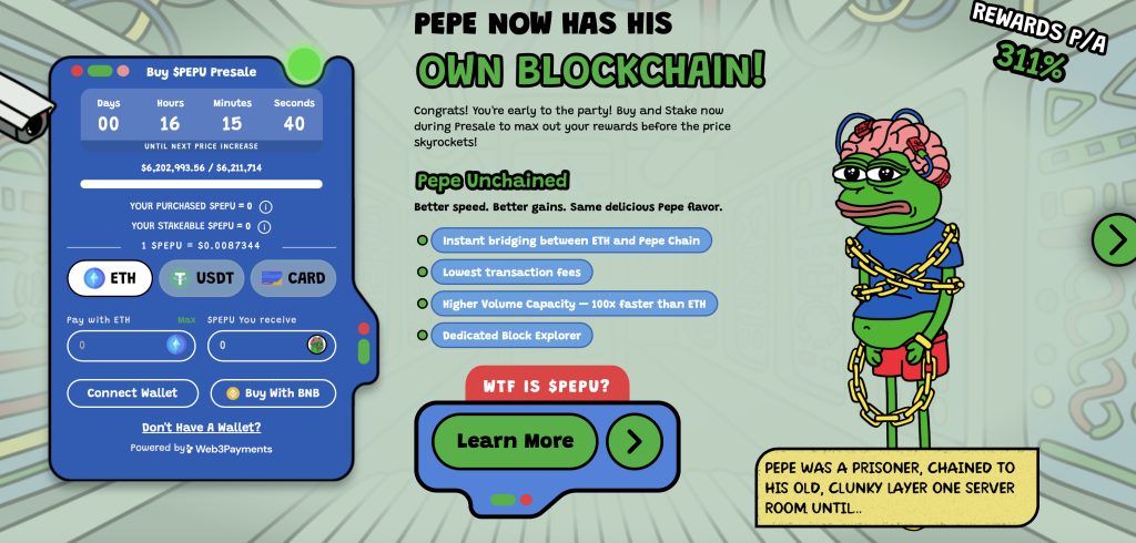 Pepe Unchained