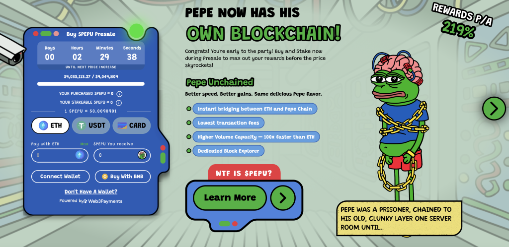 Pepe Unchained