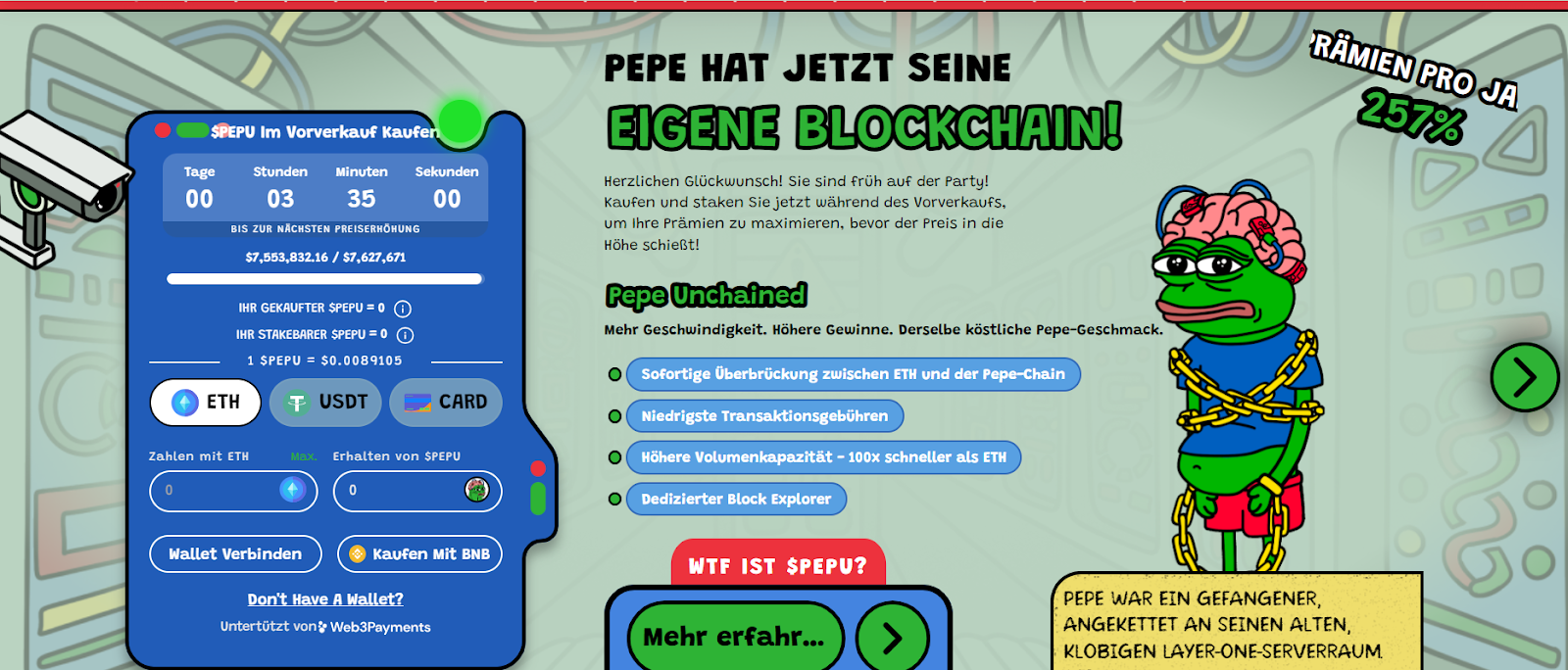 Pepe Unchained