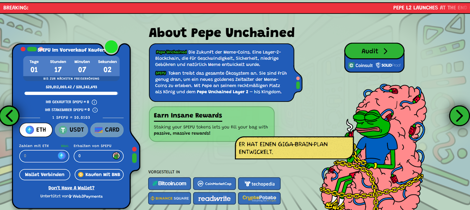 Pepe Unchained
