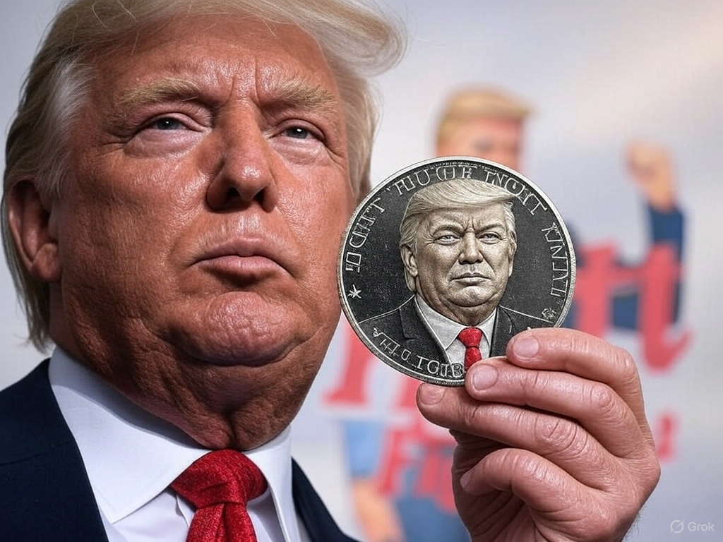 TRUMP-Prognose Kann Praesident seinen Memecoin damit wirklich retten