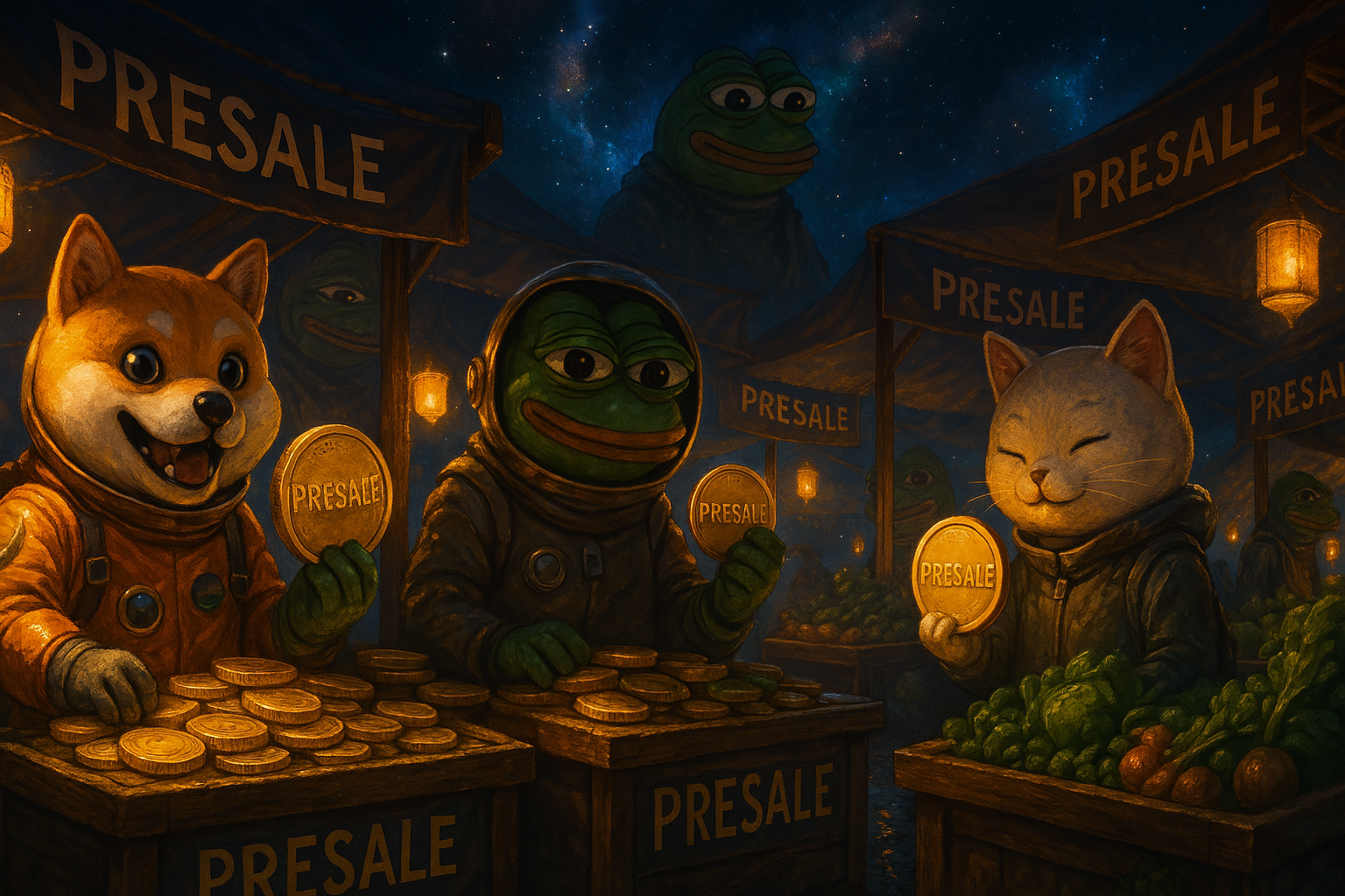 Beste Presales April 2025 Top Coins selbst im Baerenmarkt