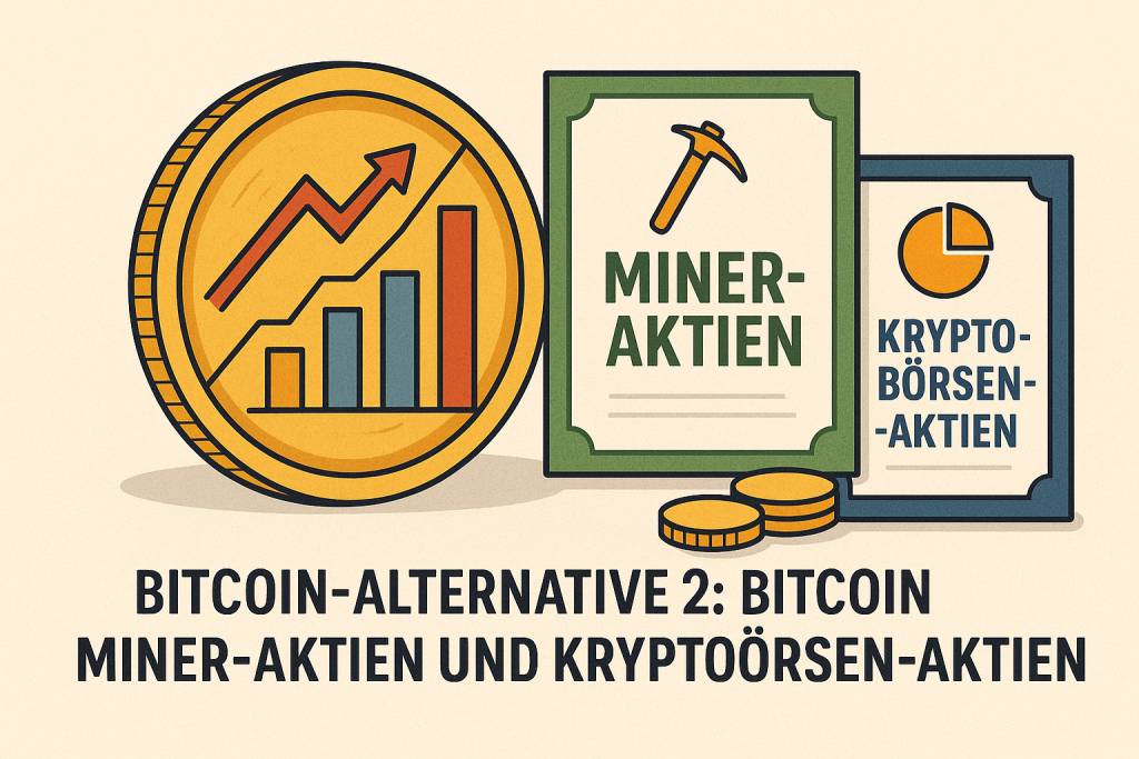 Bitcoin-Alternative 2 Bitcoin-bezogene Aktien