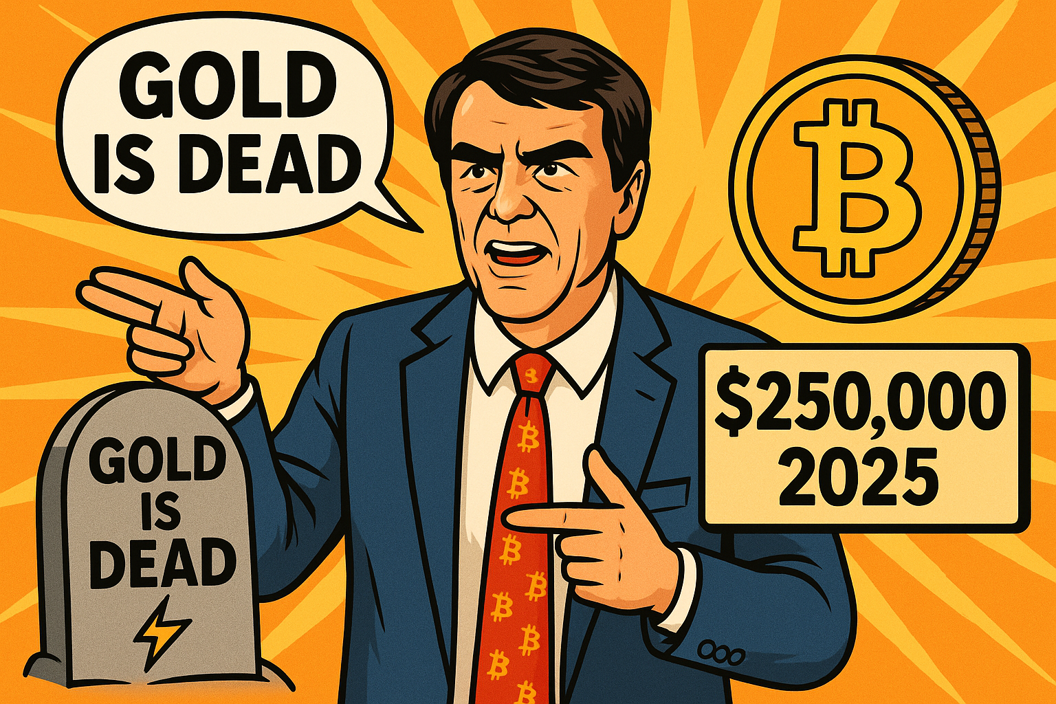 Krypto-Experte Tim Draper sagt Gold ist tot und Bitcoin die Loesung