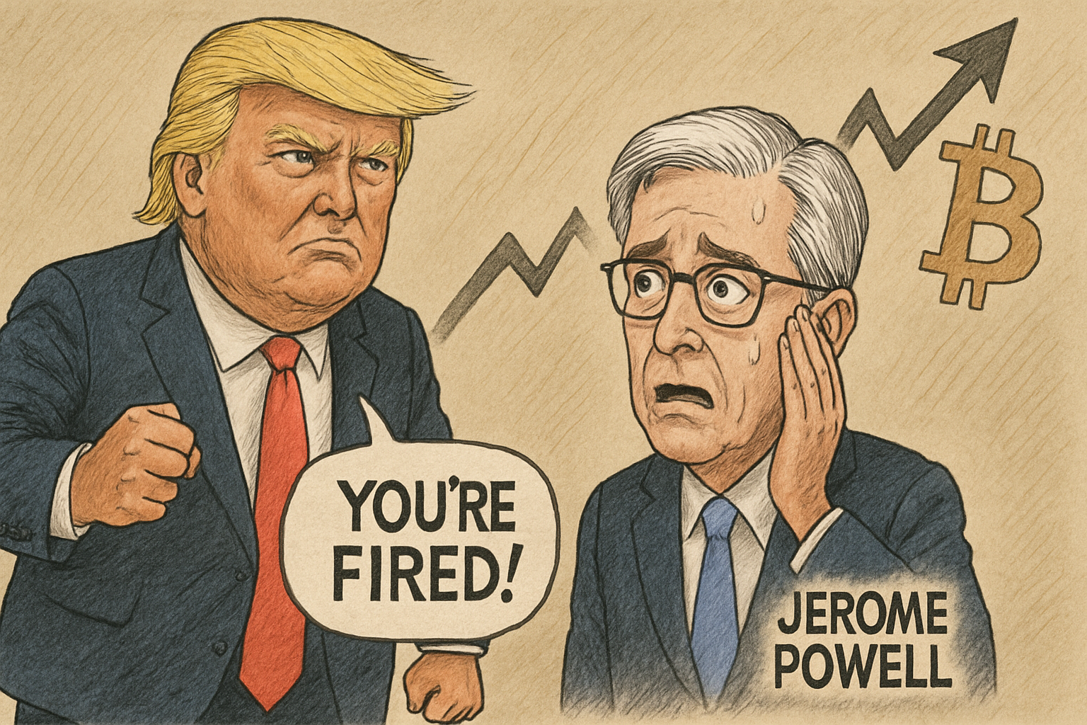 Krypto-News Loest vorzeitige Absetzung von Powell durch Trump nun Rally aus