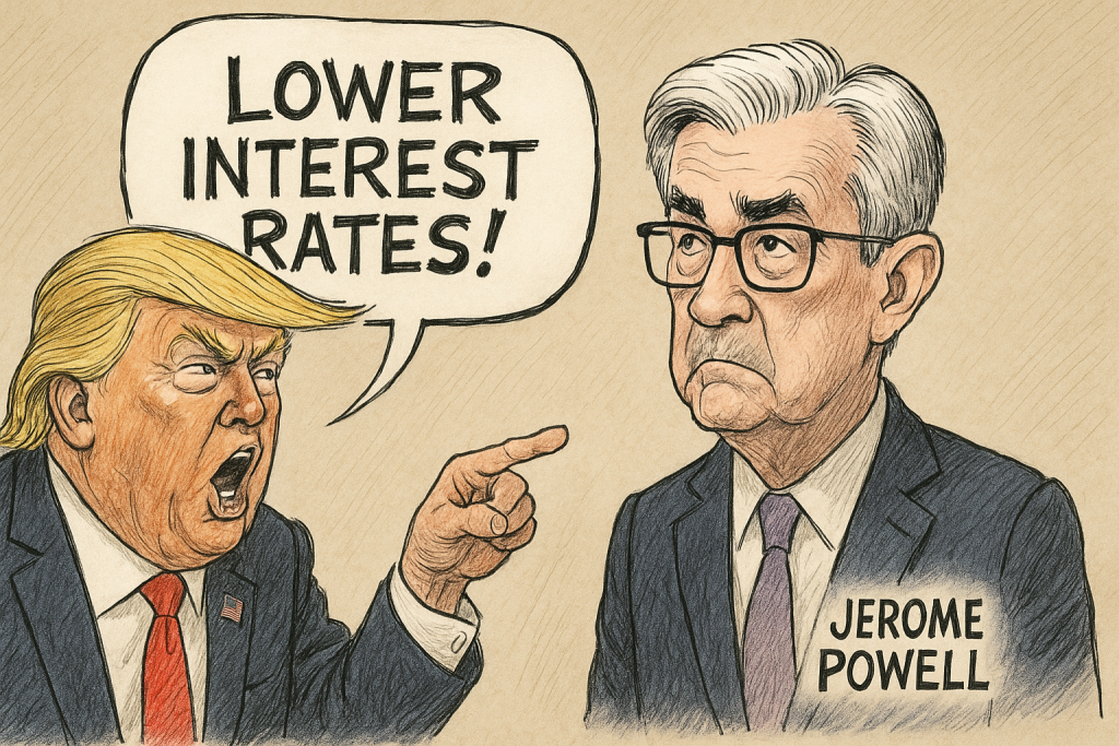 Meinungsdifferenzen zwischen Trump und Powell schwelen