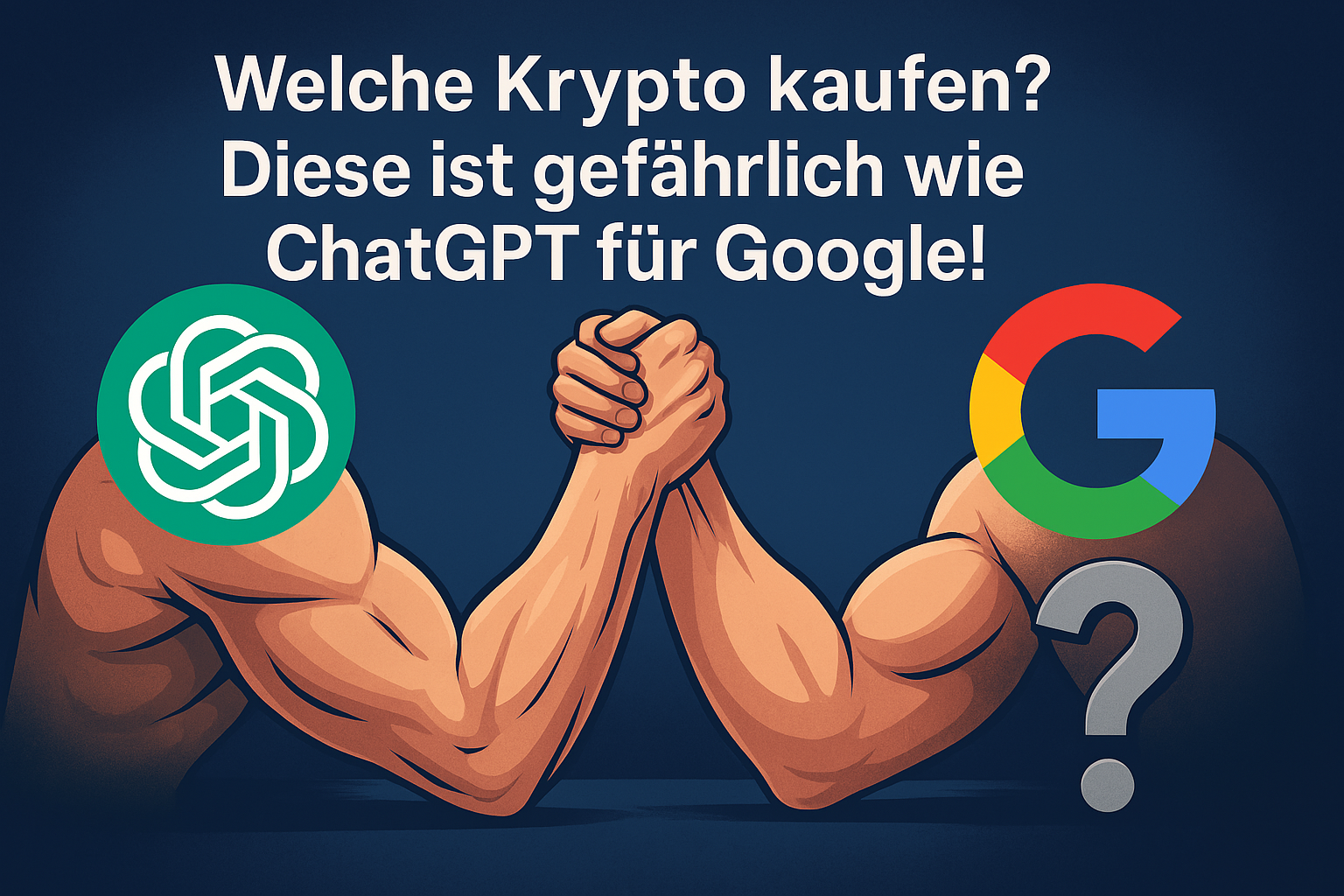 Welche Krypto kaufen Diese ist gefaehrlich wie ChatGPT fuer Google