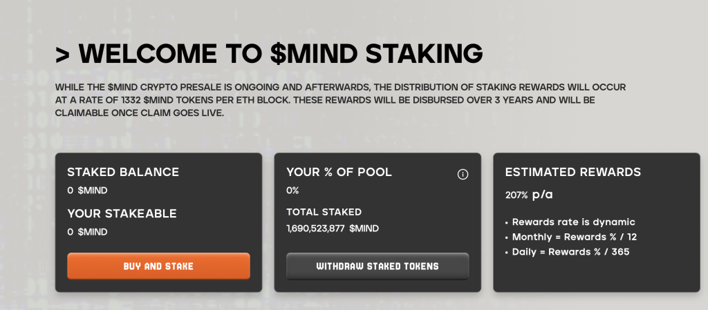 Mind Staking