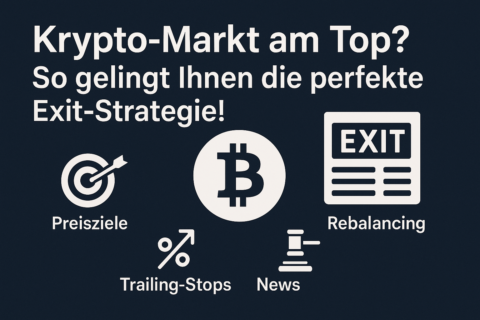 Krypto-Markt am Top So gelingt Ihnen die perfekte Exit-Strategie!