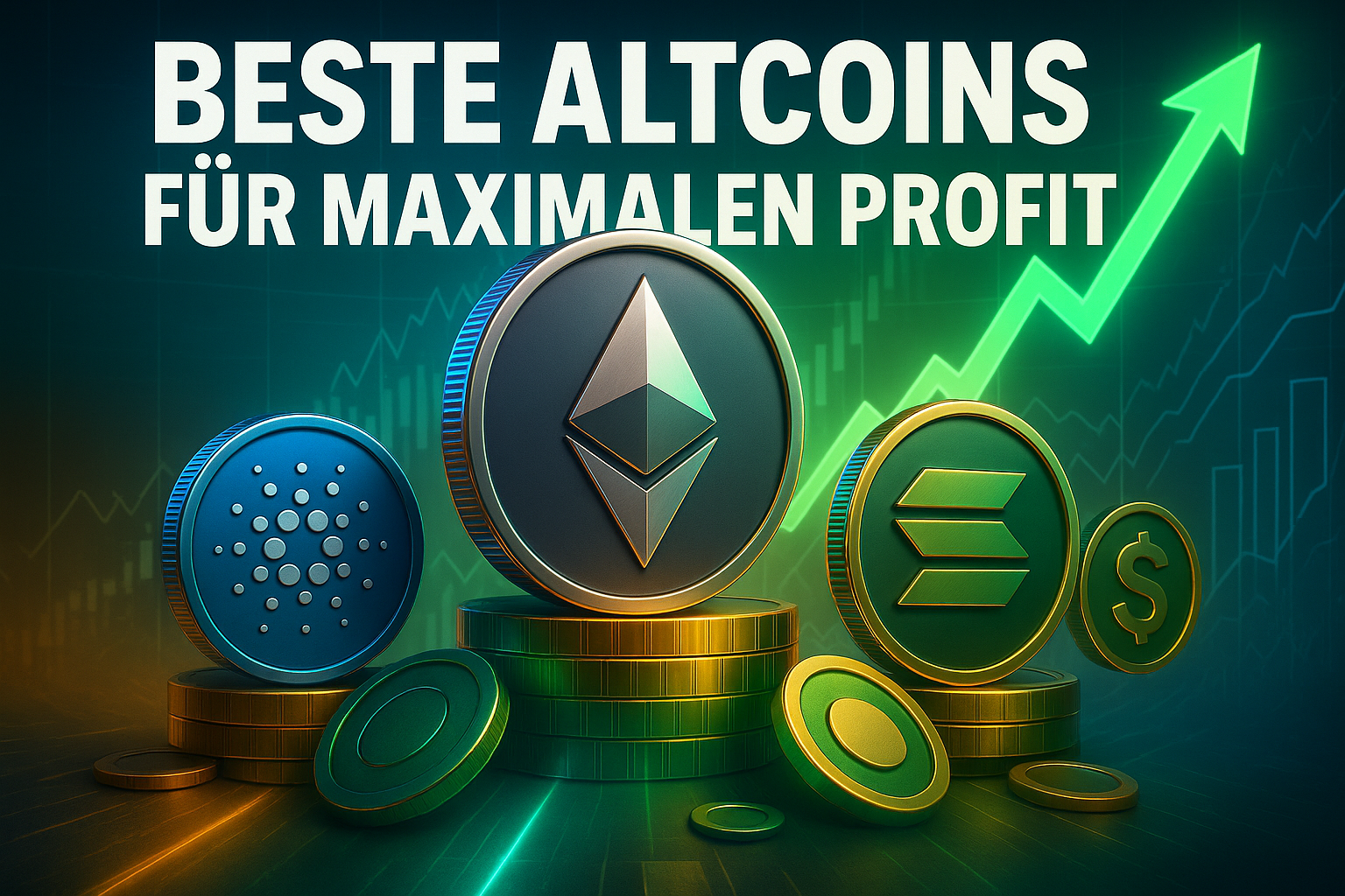 Beste Altcoins fuer maximalen Gewinn in 2025