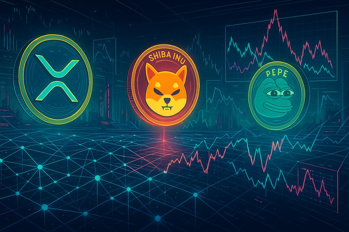 3 überraschende ChatGPT Prognosen für XRP Shiba Inu und PEPE bis Ende 2025