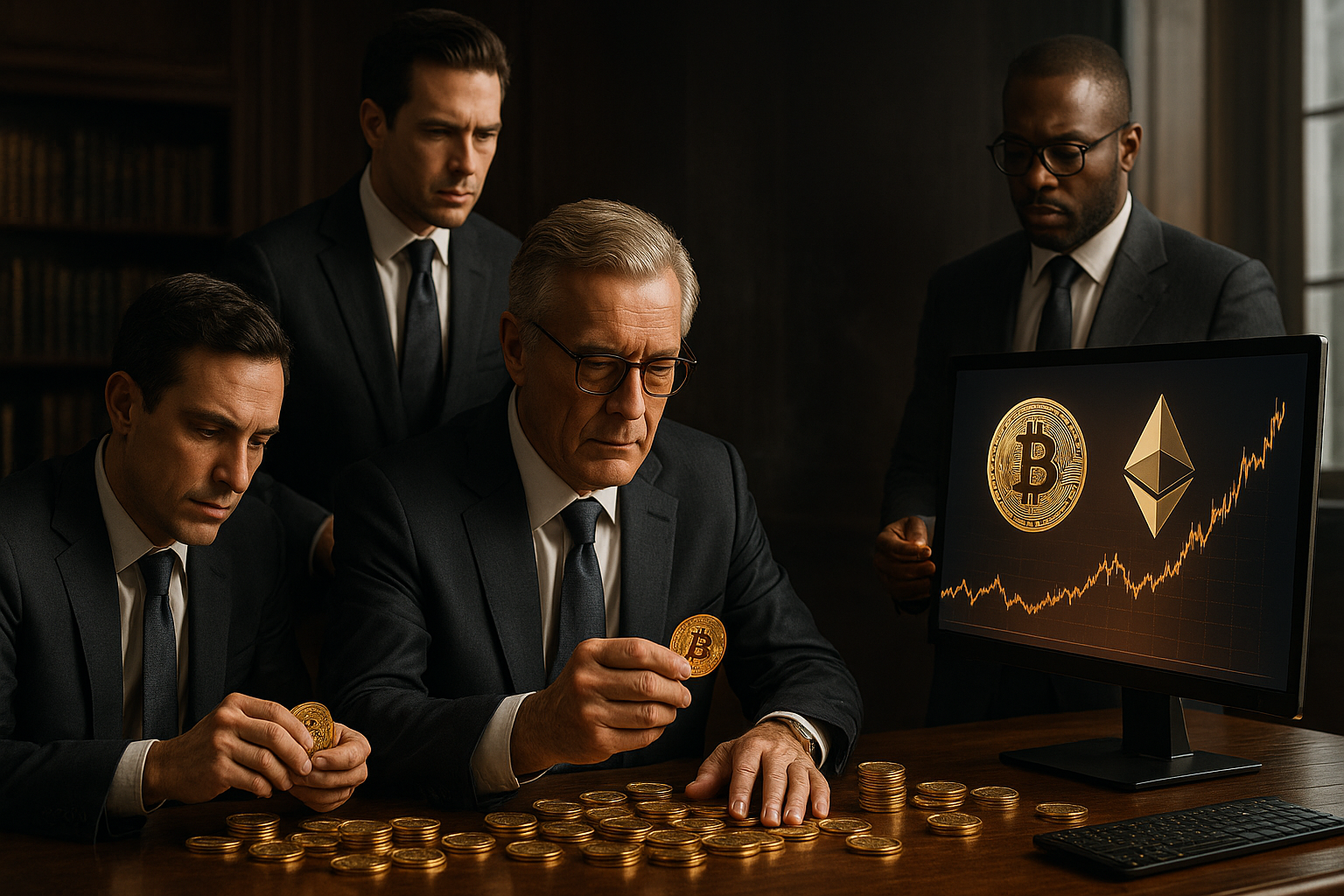 Krypto-Boom 55 % der Hedgefonds kaufen - Diese Coins profitieren