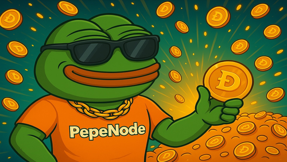 Dogecoin (DOGE) Prognose schwankt trotz Hype Pepenode (PEPENODE) rueckt in den Fokus