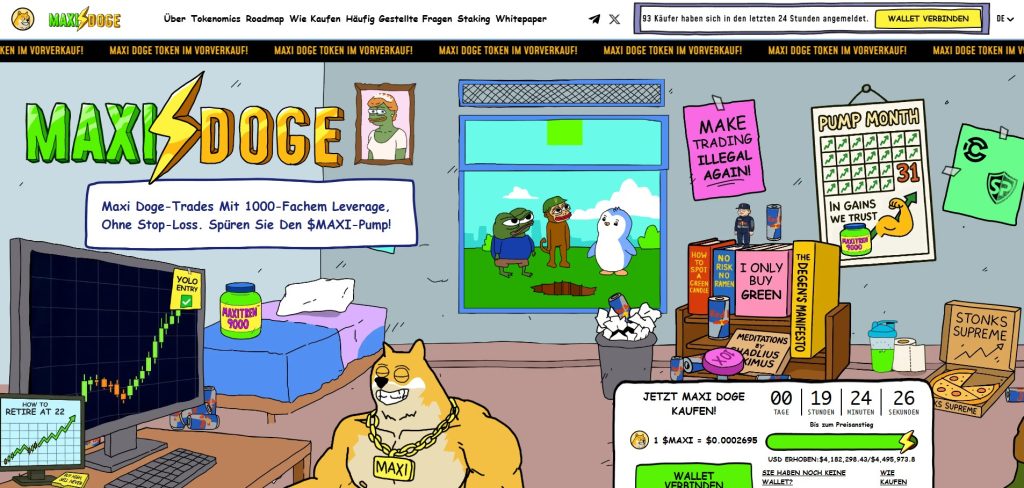 Maxi Doge (MAXI) Presale: Was jetzt wirklich zählt