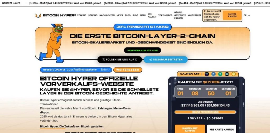 Bitcoin Hyper (HYPER), warum neue Narrative Liquidität umlenken können