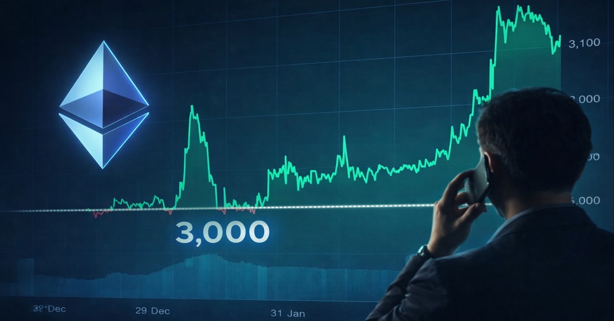 Ethereum hält die 3.000-Dollar-Linie: Warum Trader jetzt jedes Signal genau lesen