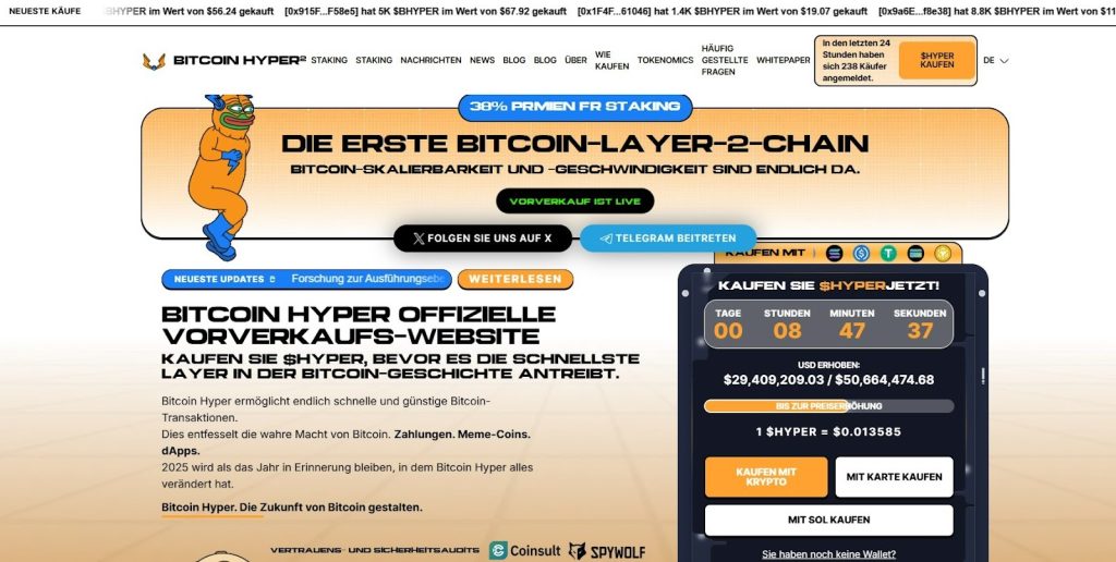 Bitcoin Hyper (HYPER): Warum das in diese Story passt